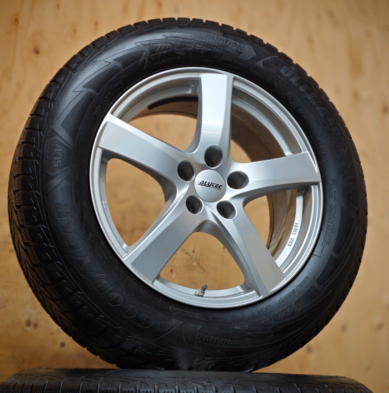 17" WINTER velgen Alfa Romeo Stelvio met TPMS, Gebruikt, ALFA, ALFA, Banden en Velgen