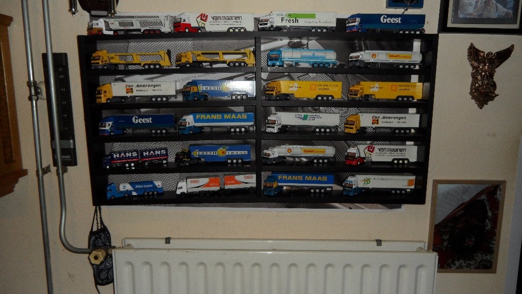 Te koop verzameling vrachtwagens 1:87, Ophalen of Verzenden, Zo goed als nieuw, Bus of Vrachtwagen, Overige merken