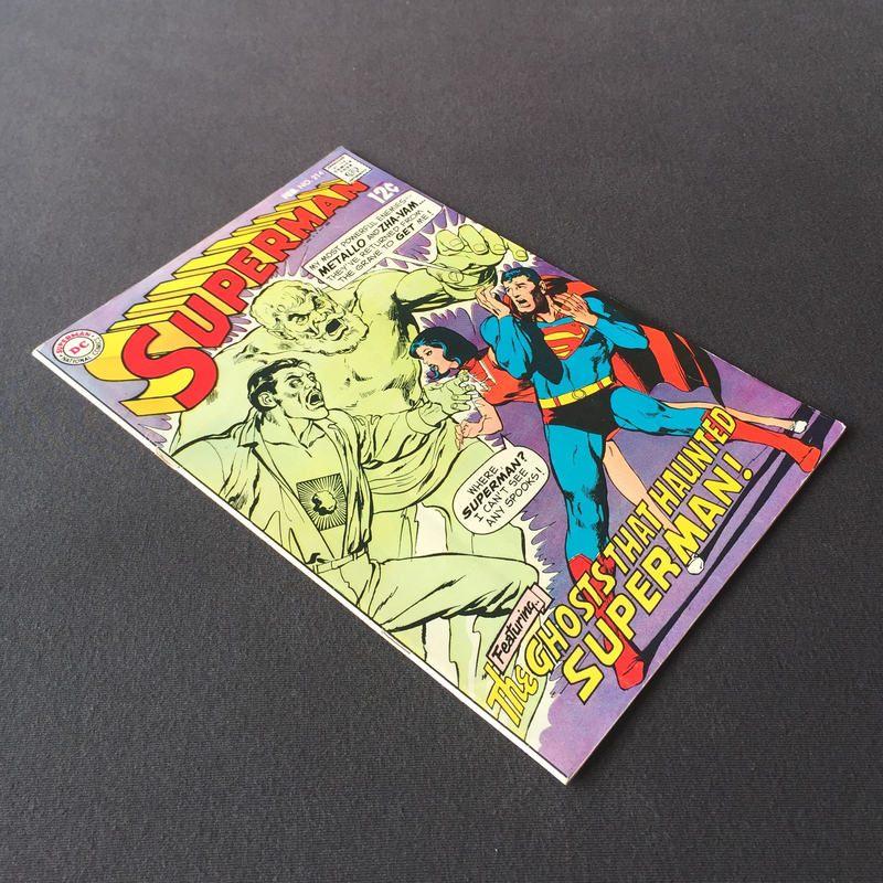 Superman Vol.1 #214 (1969) FN/VF (7.0), Amerika, Ophalen of Verzenden, DC Comics, Gelezen