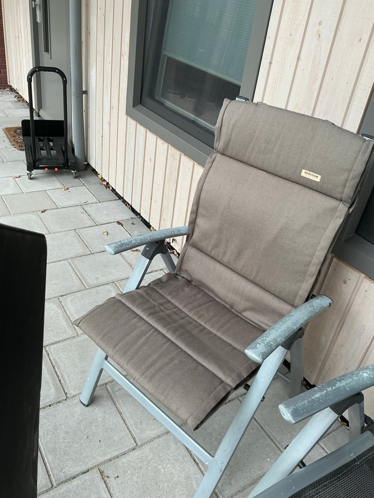 Madison Topline Tuinstoelkussen - Gebruikt 6 stuks, Ophalen of Verzenden, Gebruikt, Overige materialen