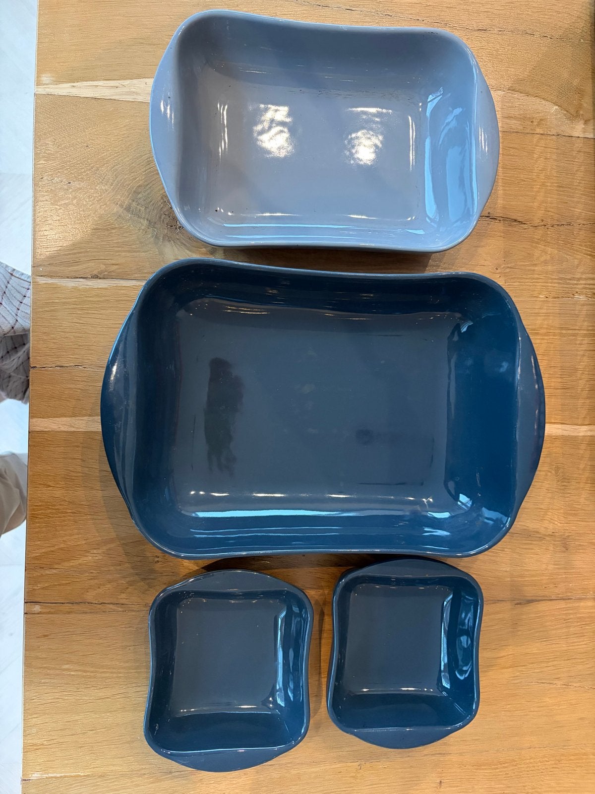 Vivo Villeroy en Boch AH ovenschalen in verschillende maten, Ophalen, Gebruikt, Keramiek, Schaal of Schalen