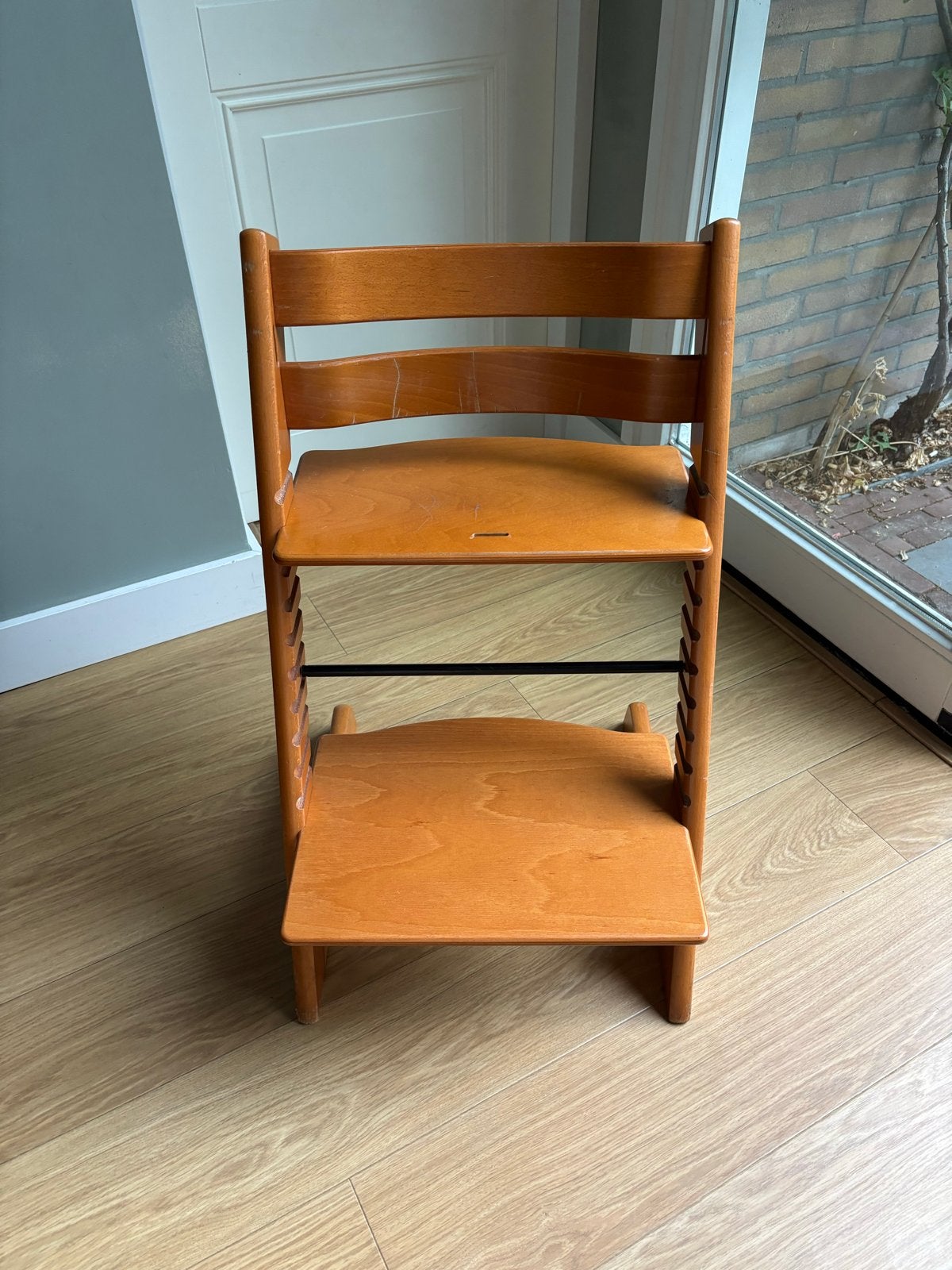 Stokke tripp trapp meegroeistoel, Ophalen, Gebruikt, Meegroeistoel, Aanschuifbaar