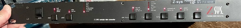 Z SYS Z-1SRC sample rate convertor, Ophalen of Verzenden, Gebruikt