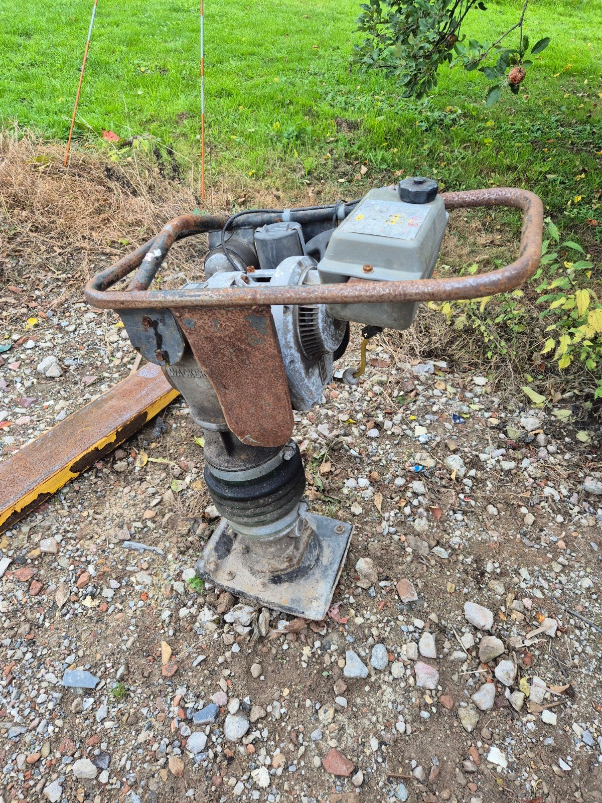 Wacker Stamper BS60Y - Voor de handige klusser, Ophalen