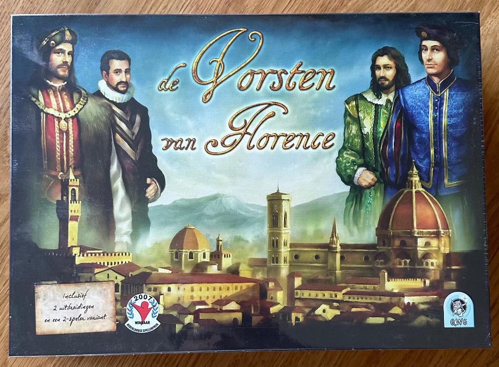Vorsten van Florence. Winnaar spellenprijs 2007. Nieuw seal, Hobby en Vrije tijd, Gezelschapsspellen | Bordspellen, Vijf spelers of meer