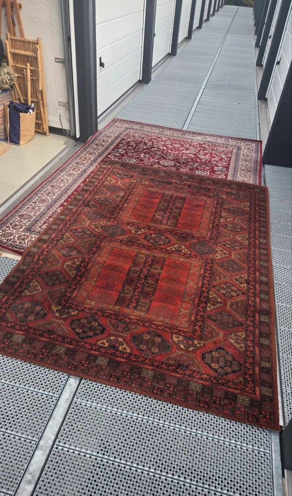 vintage vloerkleed, Ophalen