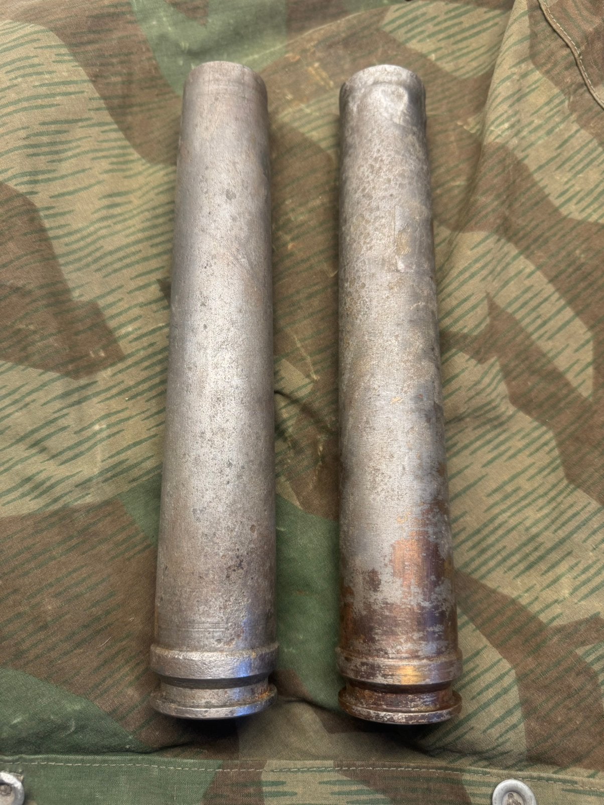 WW2 duits 3,7 flak hulzen, Ophalen of Verzenden, Duitsland, Hulzen of Bodemvondsten