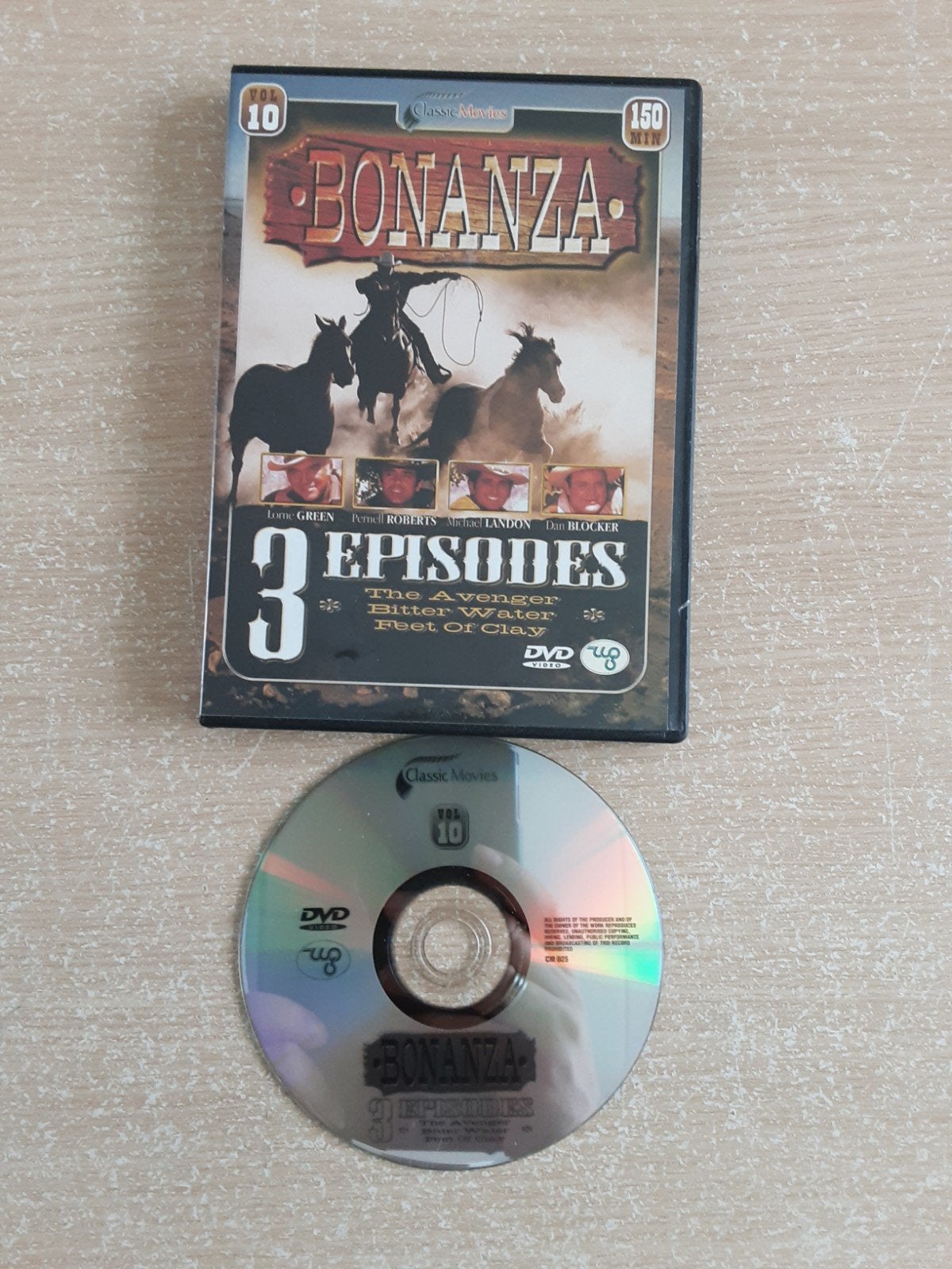 Serie Bonanza 3 Episodes, Ophalen of Verzenden, 1960 tot 1980, Actie en Avontuur