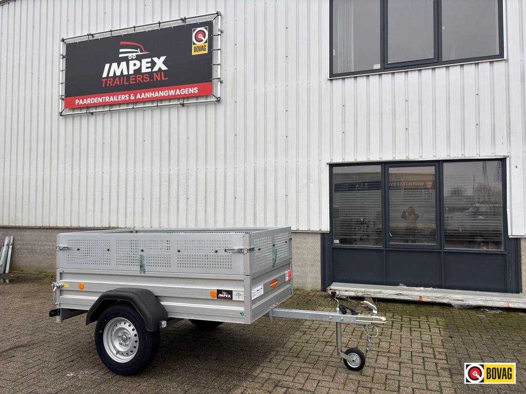 Bij Impex Bockmann enkelas 210x110cm +loofrekken 750 kg, Nieuw