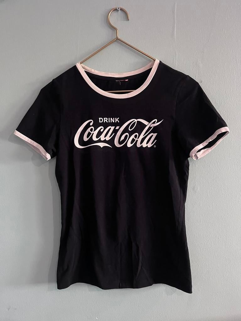 Mooi shirtje Coca Cola, Kleding | Dames, Zwart, Ophalen of Verzenden, Zo goed als nieuw, Korte mouw