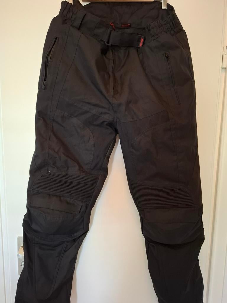 Motor X textile motorbroek XL met heup en  knie bescherming, Heren, Ophalen of Verzenden, Broek | textiel, Tweedehands