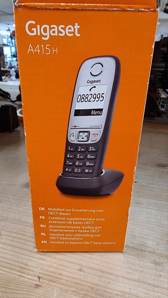 Gigaset A415H is een draadloze DECT-handset , Ophalen of Verzenden, 1 handset
