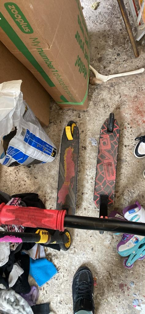 2 Stuntsteps - Gebruikt maar in goede staat, Fietsen en Brommers, Steps, Ophalen of Verzenden, Gebruikt, Overige typen