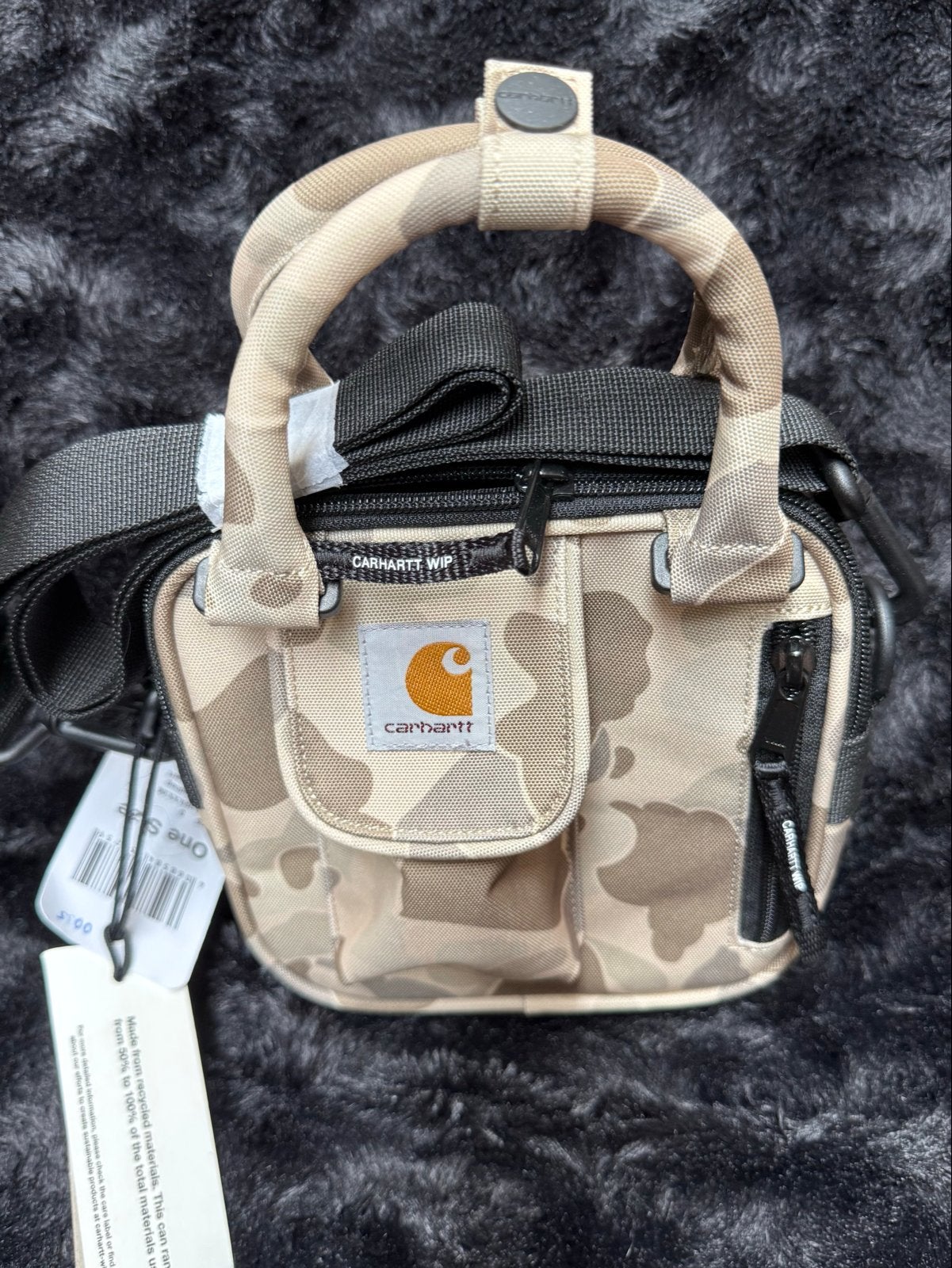 Carhartt WIP Schoudertasje Camo Desert, Ophalen of Verzenden, Nieuw, Overige kleuren