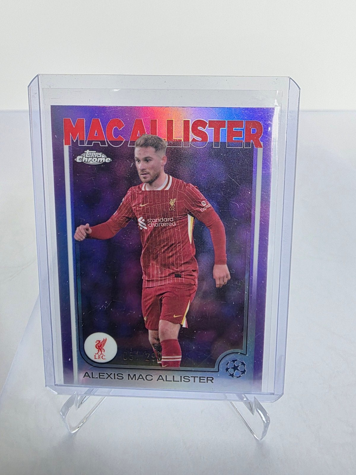 Alexis Mac Allister  Liverpool Inc verzenden, Ophalen of Verzenden, Zo goed als nieuw, Buitenlandse clubs, Spelerskaart