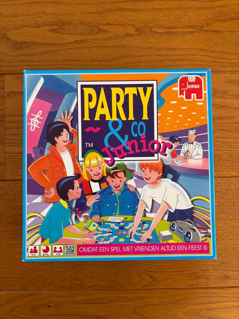 Party & Co Junior - Leuk gezelschapsspel voor kinderen, Hobby en Vrije tijd, Gezelschapsspellen | Overige, Drie of vier spelers