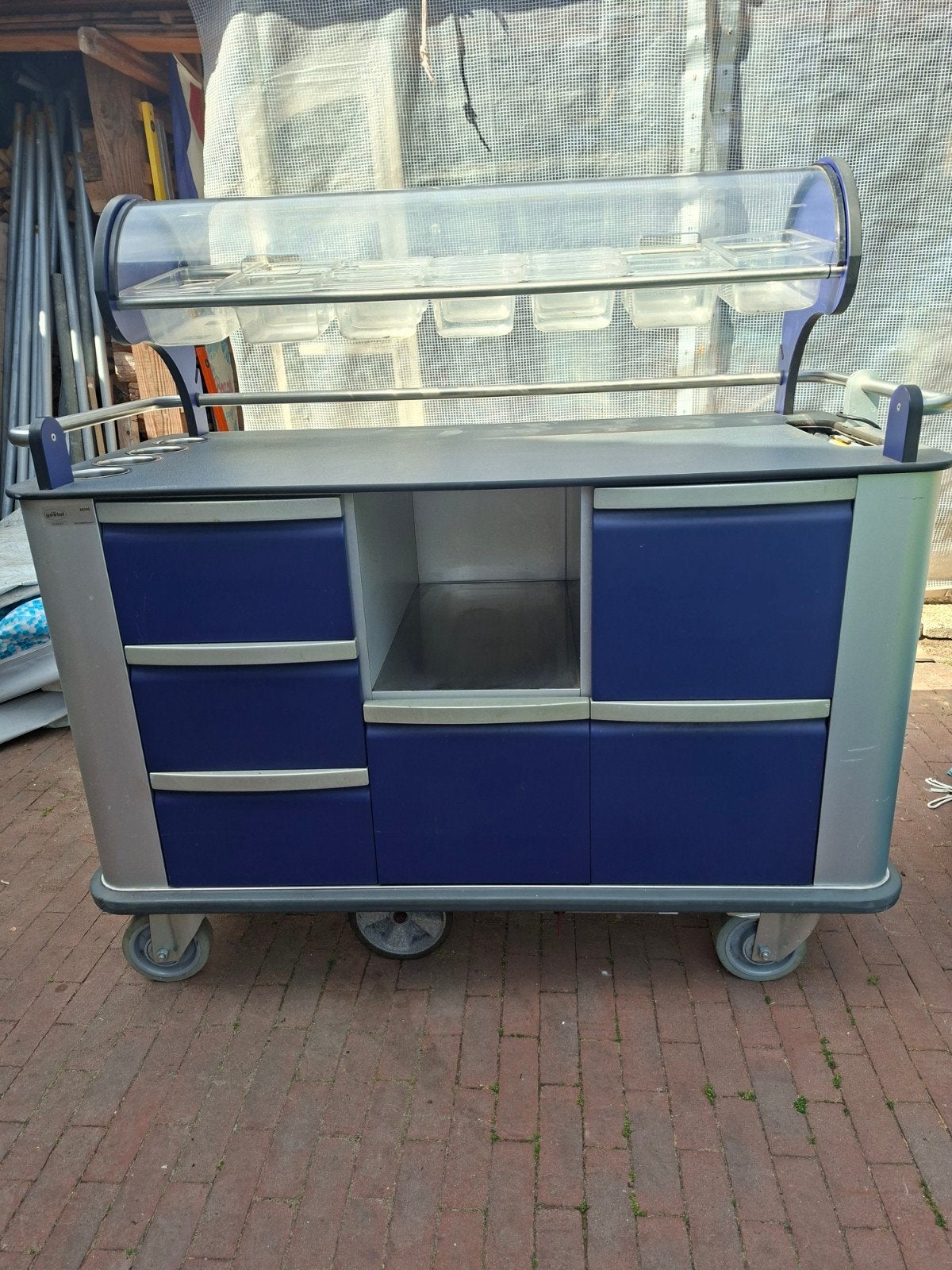 rijdende koel wagen. goed onderhouden, Ophalen, Gebruikt, Hotelinrichting