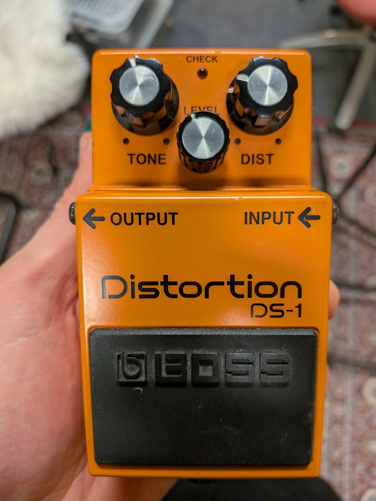 BOSS DS-1 Distortion Pedaal - Klassieke Gitaar Effect, Muziek en Instrumenten, Ophalen of Verzenden, Gebruikt, Distortion, Overdrive of Fuzz