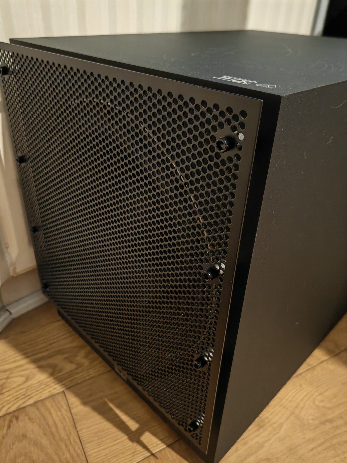 Teufel THX S 6000 SW Subwoofer - Krachtig en Veelzijdig, Gebruikt, Subwoofer, Geschikt voor surround/home cinema, Ophalen