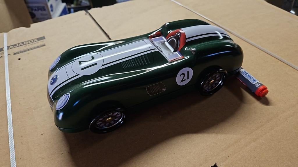 Blikken oldtimer auto nieuw, Hobby en Vrije tijd, Modelauto's | 1:24, Ophalen of Verzenden, Overige merken