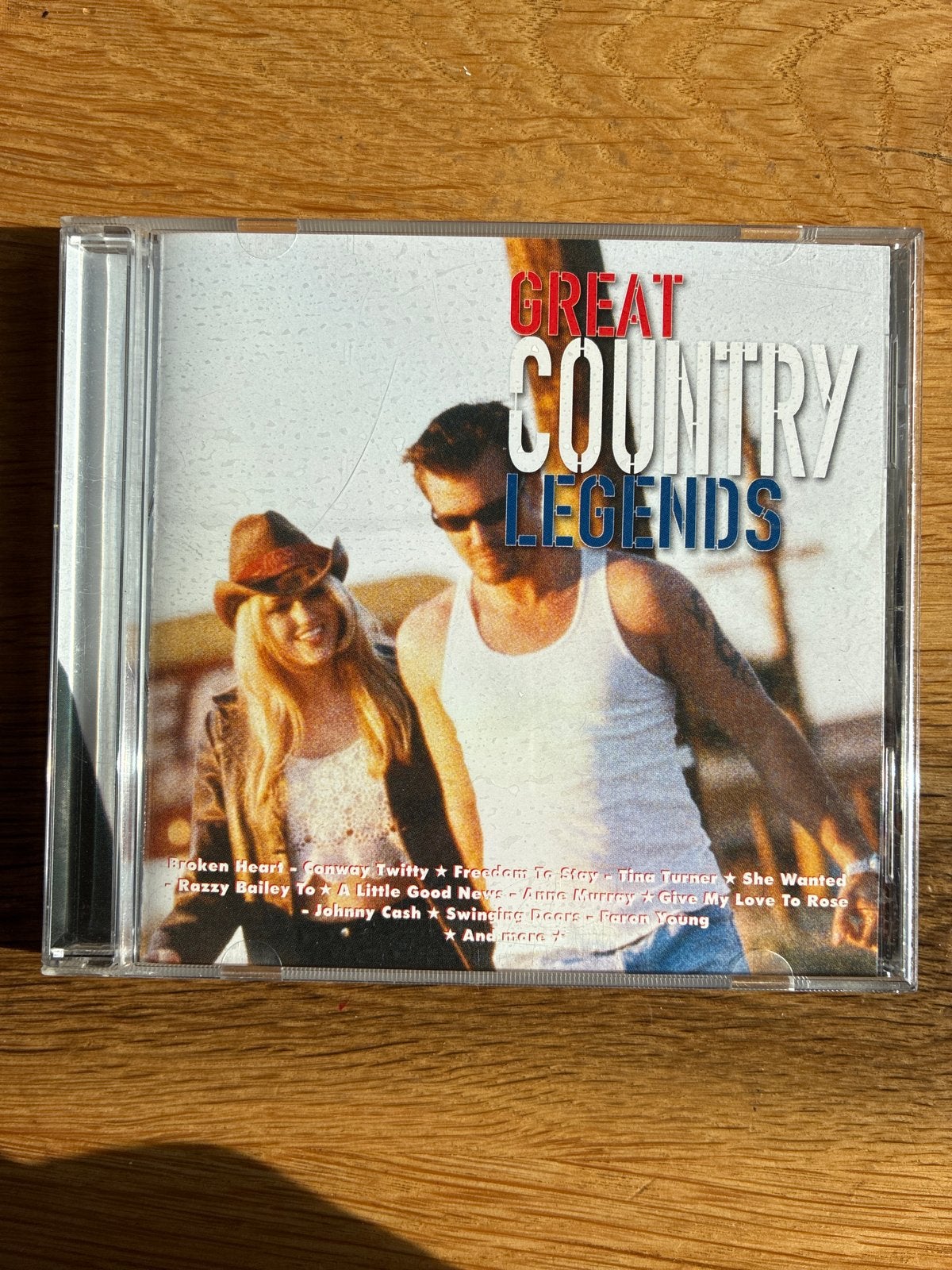 Great Country Legends CD - Diverse Artiesten, Gebruikt, Ophalen of Verzenden, Verzamelalbum, Inclusief doosje