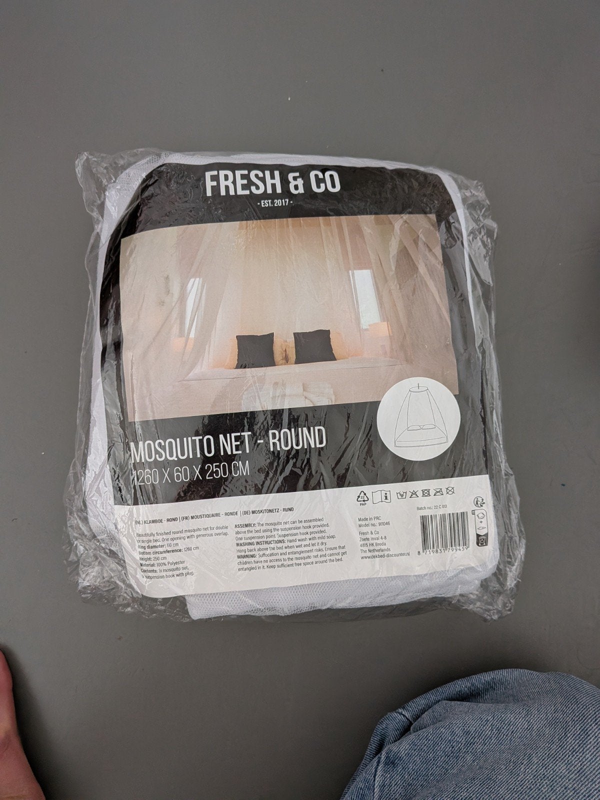 Nieuw Fresh & Co rond klamboe - ongeopend, Huis en Inrichting, Wit, Overige typen, Ophalen of Verzenden, Overige merken