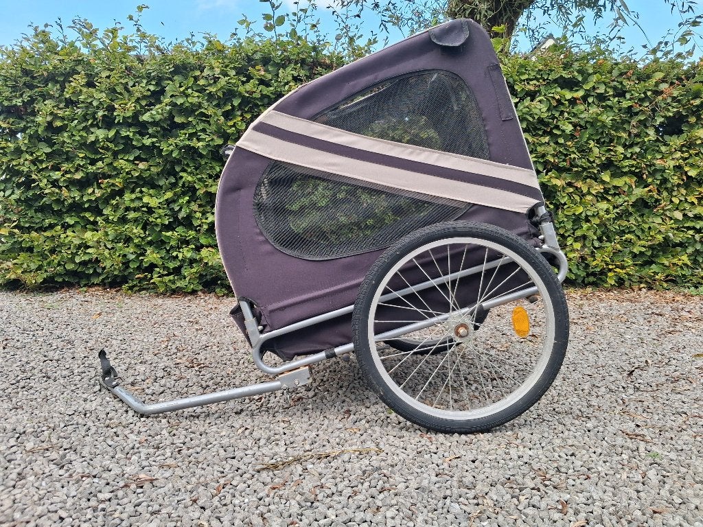 Gebruikte hondenfietskar inclusief fietskoppeling, Fietsen en Brommers, Ophalen, Gebruikt, Hondenkar, 20 tot 40 kg
