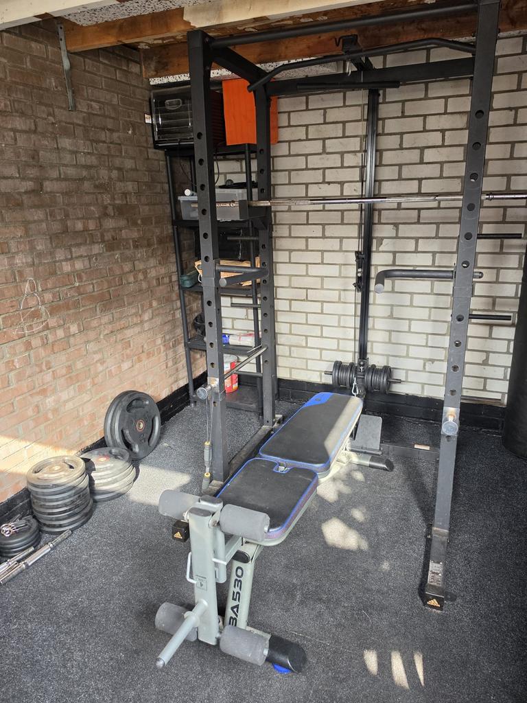 Complete Home Gym Set - Kracht en Conditie Training, Ophalen, Gebruikt, Armen, Overige typen