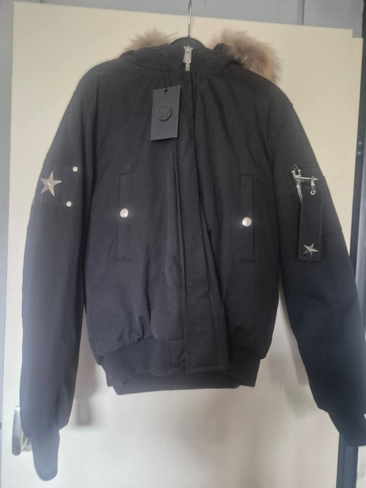 CONFLICT Pilot Short Parka Zwart/Black Maat M, Ophalen of Verzenden, Nieuw, Zwart