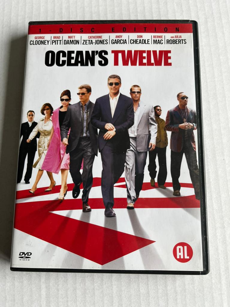 Ocean's Twelve DVD, Alle leeftijden, Ophalen of Verzenden, Gebruikt, Actiekomedie