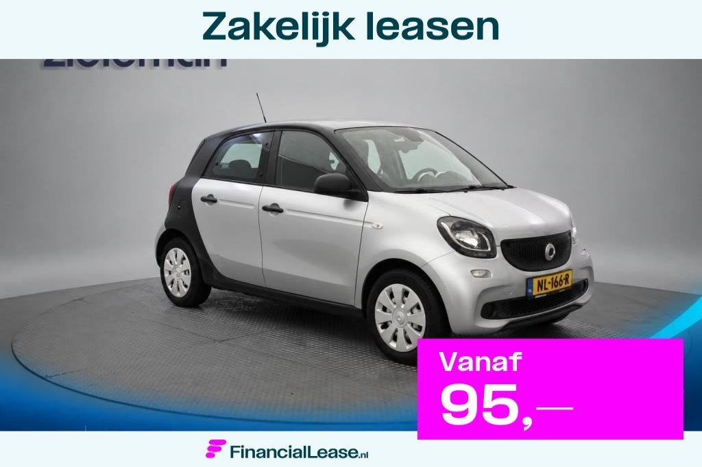 smart Forfour 1.0 Pure 5 Deurs - Airco, Cruise, Gebruikt, Met garantie (alle), 4 stoelen, Origineel Nederlands