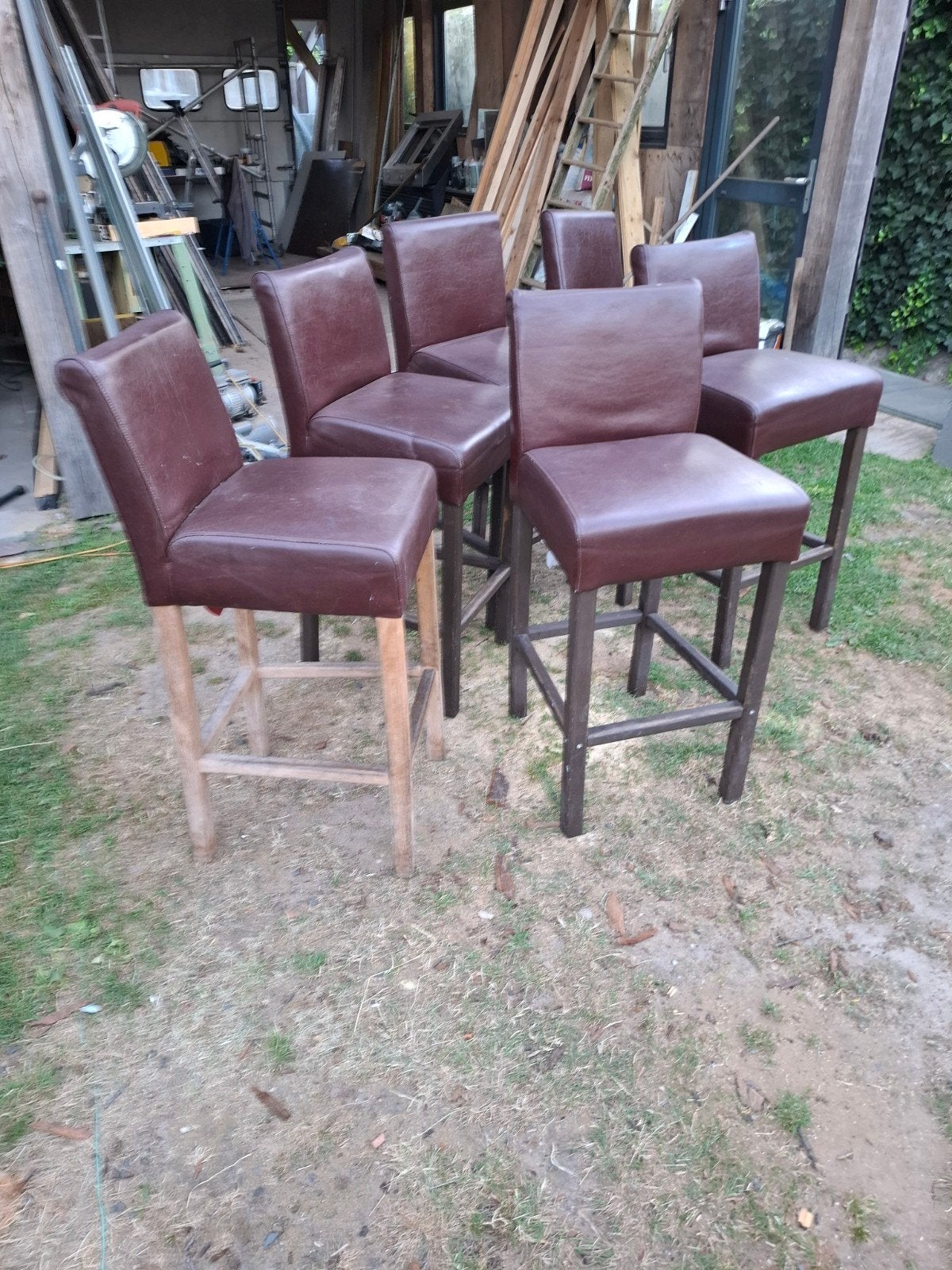 Barkrukken, Huis en Inrichting, Barkrukken, Ophalen, Gebruikt, 60 tot 90 cm