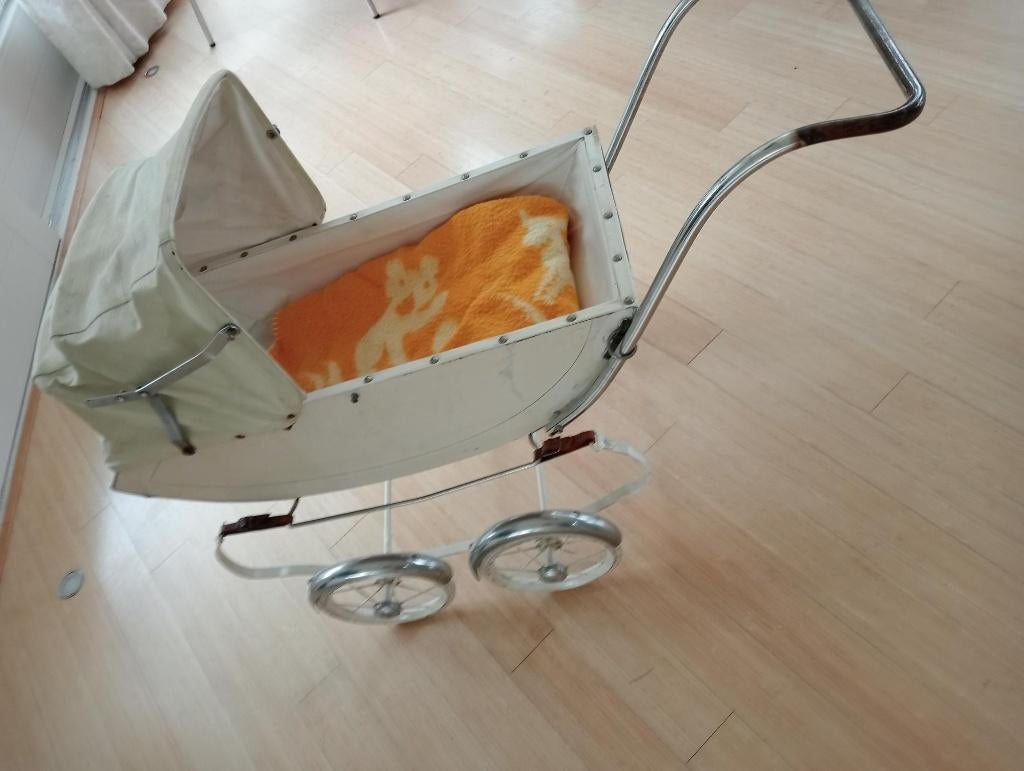 Poppenwagen, Ophalen, Gebruikt, Babypop