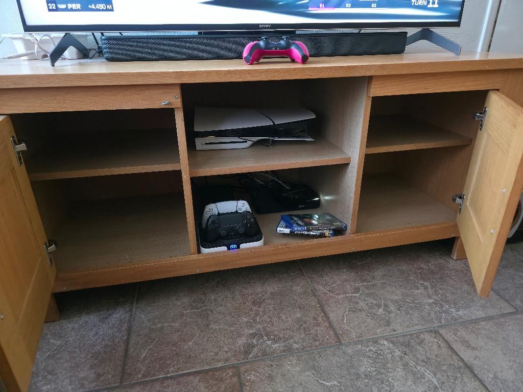 TV Kast 147x54x62, Huis en Inrichting, Ophalen, Gebruikt, 100 tot 150 cm, Minder dan 100 cm