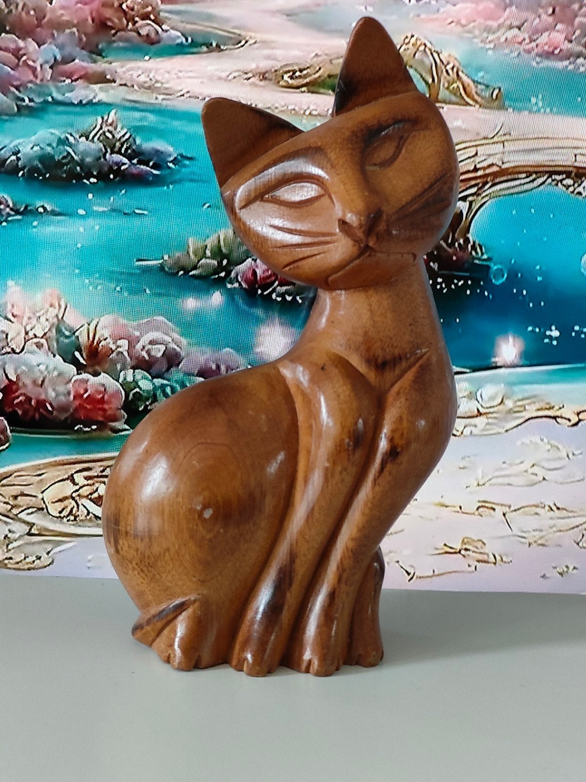 Mooie houten beeldje, Antiek en Kunst, Ophalen of Verzenden