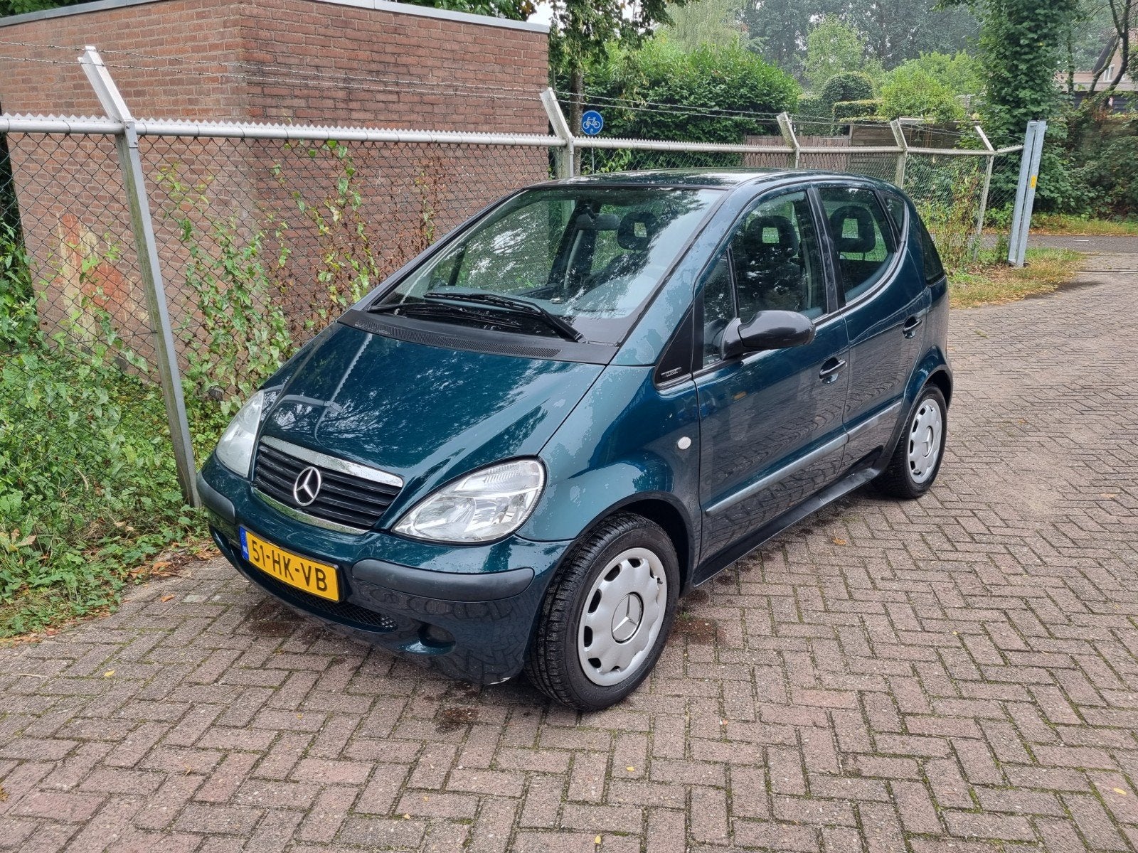 NETTE MERCEDES A160 AUTOMAAT 2001 MET 120000KM, Stof, 40 €/maand, 400 kg, Particulier