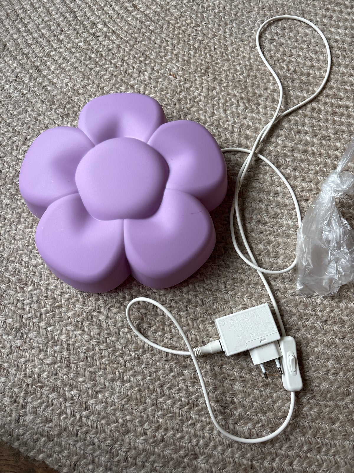 IKEA Bloem Wandlamp Paars - Kinderkamer Verlichting, Ophalen, Gebruikt, IKEA, Paars