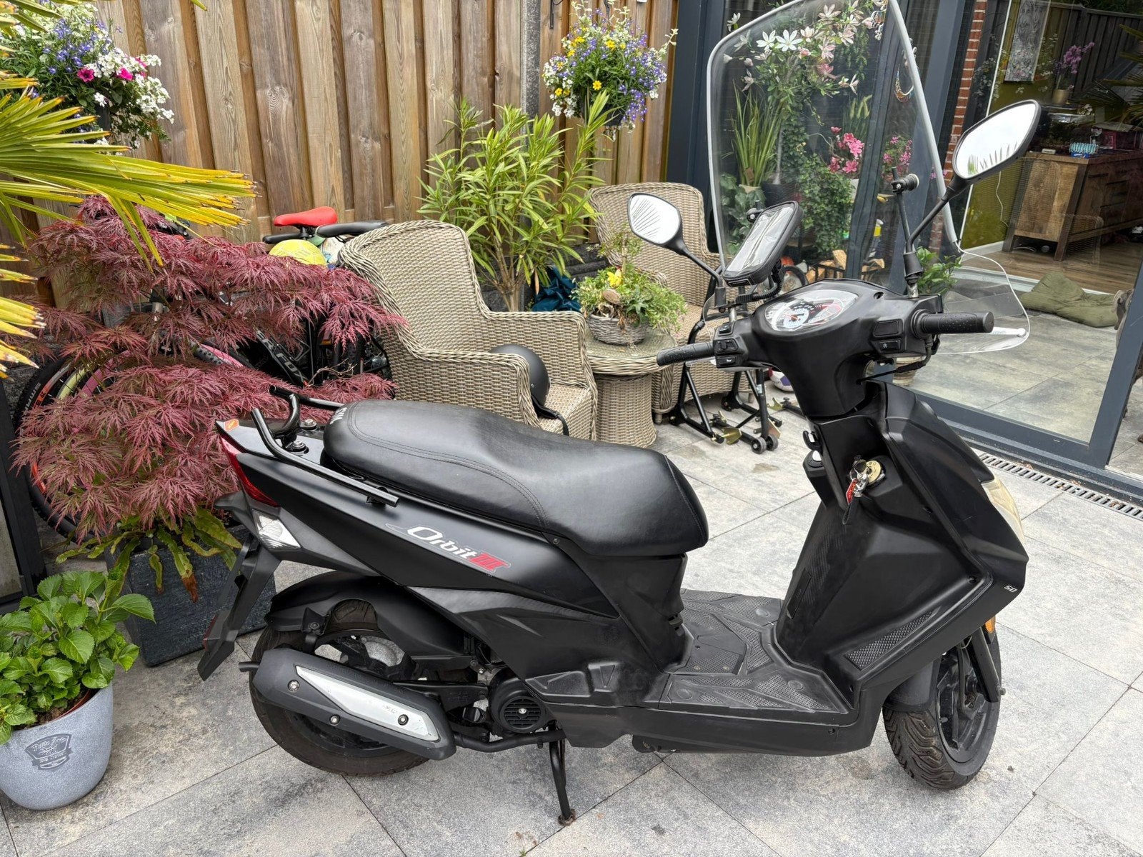 Sym orbit 3 (2019) 1500 km, Fietsen en Brommers, Scooters | SYM, Maximaal 45 km/u, Ophalen of Verzenden, Zo goed als nieuw, Benzine