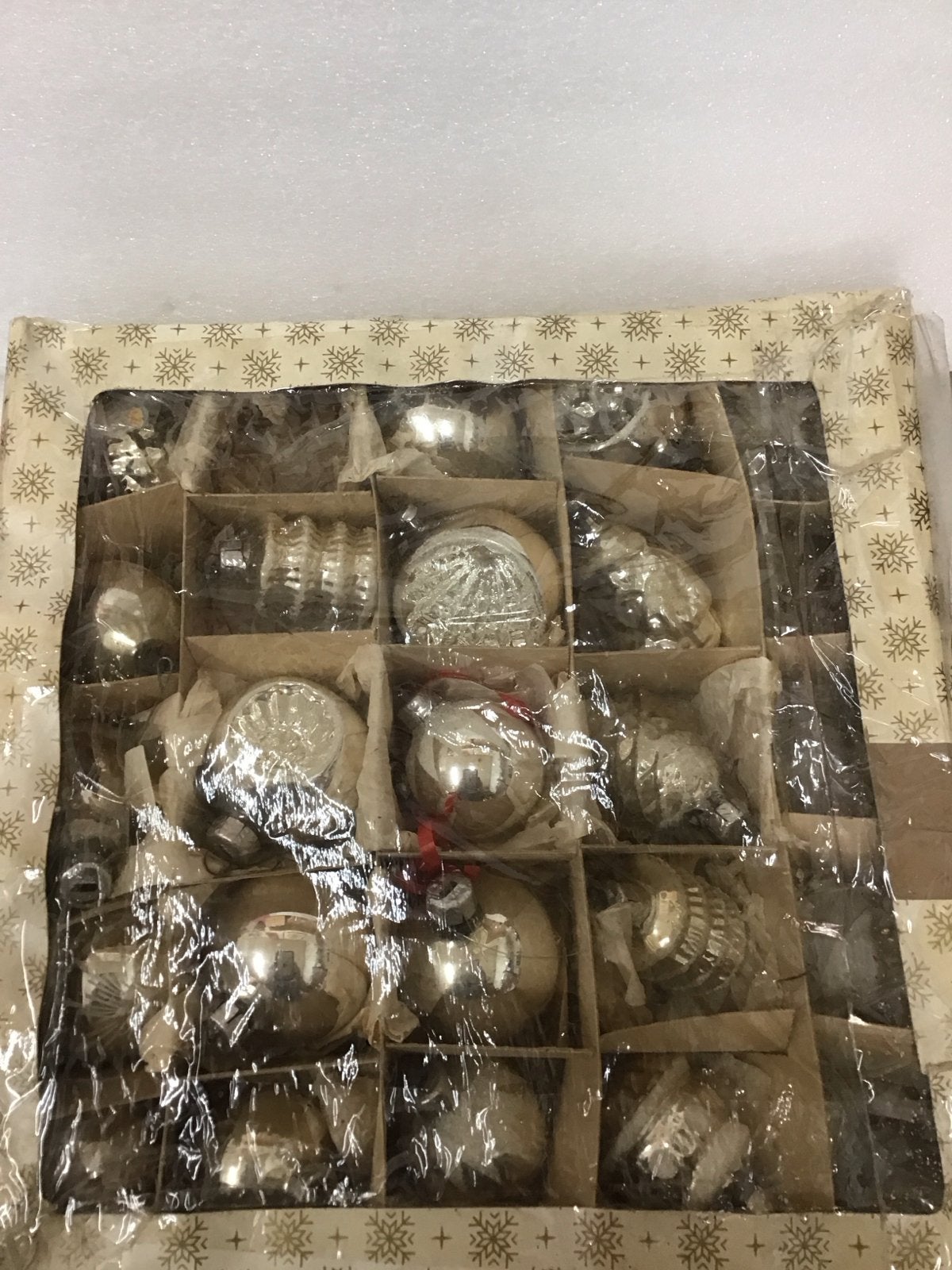 .Vintage kerstboom versiering  19 stuks, Ophalen of Verzenden, Gebruikt