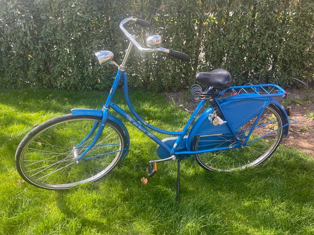 Batavus Old Dutch omafiets, metallic blauw, Ophalen, Gebruikt