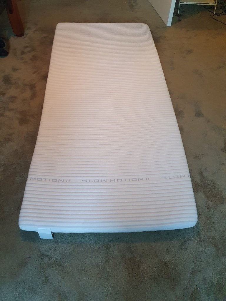 M Line topper slowmotion 2, Huis en Inrichting, Slaapkamer | Matrassen en Bedbodems, Ophalen, 90 cm, Eenpersoons, Zo goed als nieuw