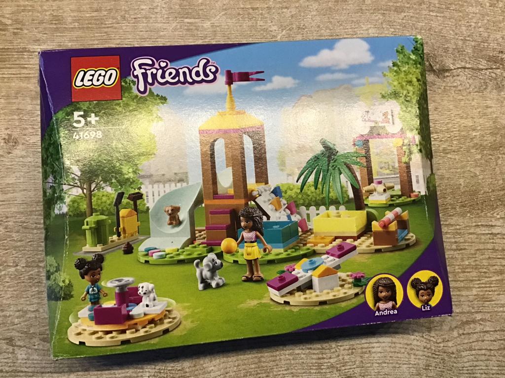 Lego friends Hondenspeeltuin 41698. + DOOS, Ophalen of Verzenden, Zo goed als nieuw