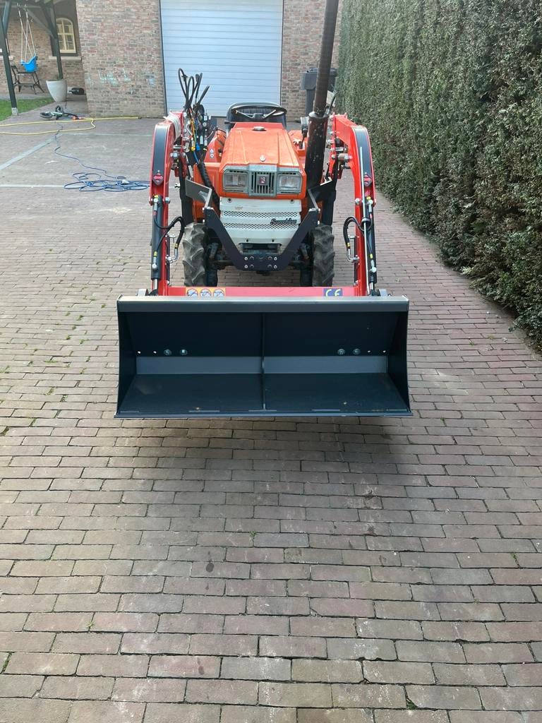 Kubota Minitractor met afneembare voorlader, Zakelijke goederen, Agrarisch | Tractoren, Ophalen of Verzenden