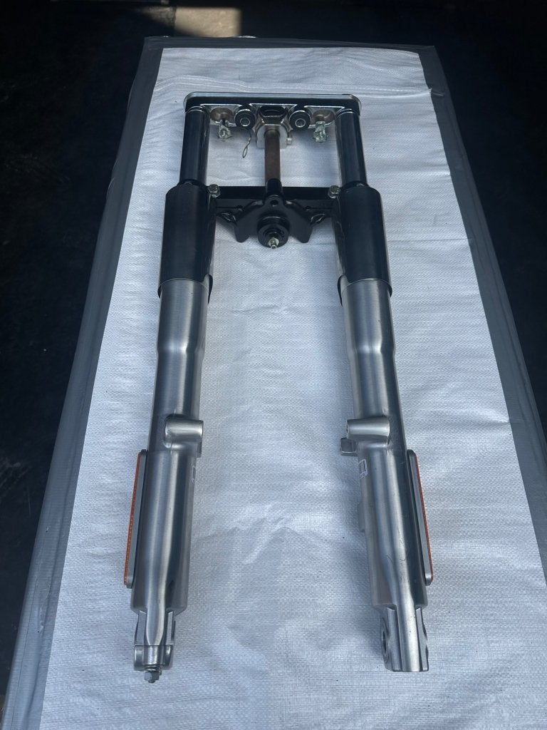 Voorvork fat boy 25 mm as, Niet ingevuld, Gebruikt, Niet ingevuld, Ophalen of Verzenden