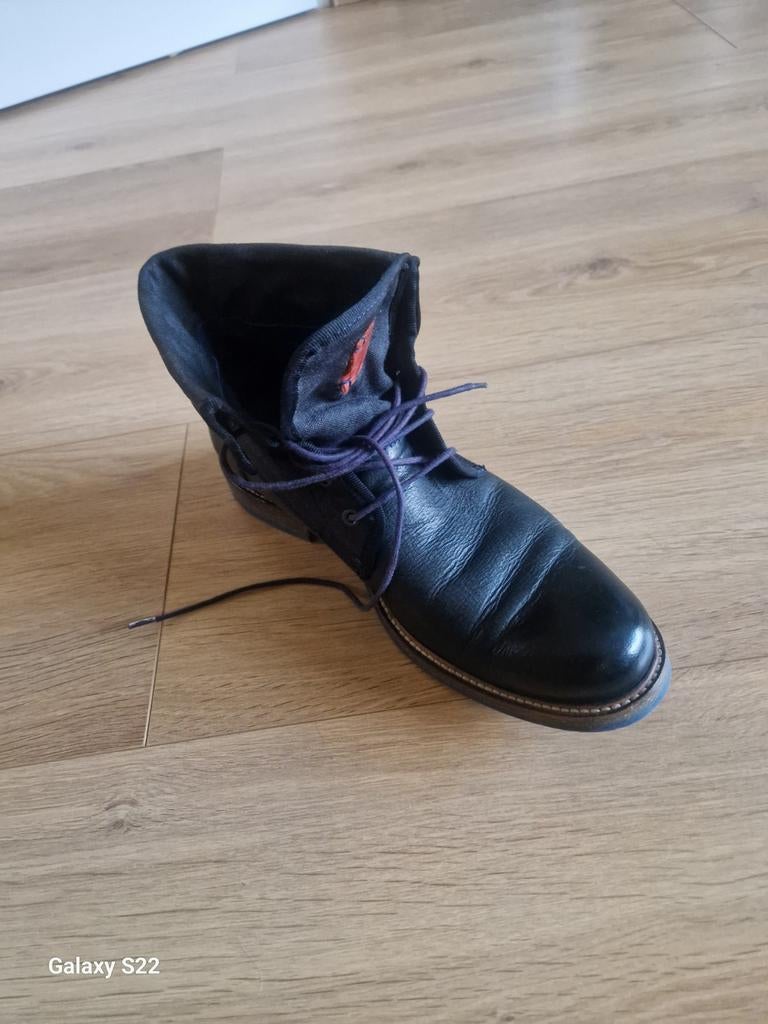 Choizz Exclusive zwarte enkellaarsjes, Ophalen of Verzenden, Zo goed als nieuw, Zwart
