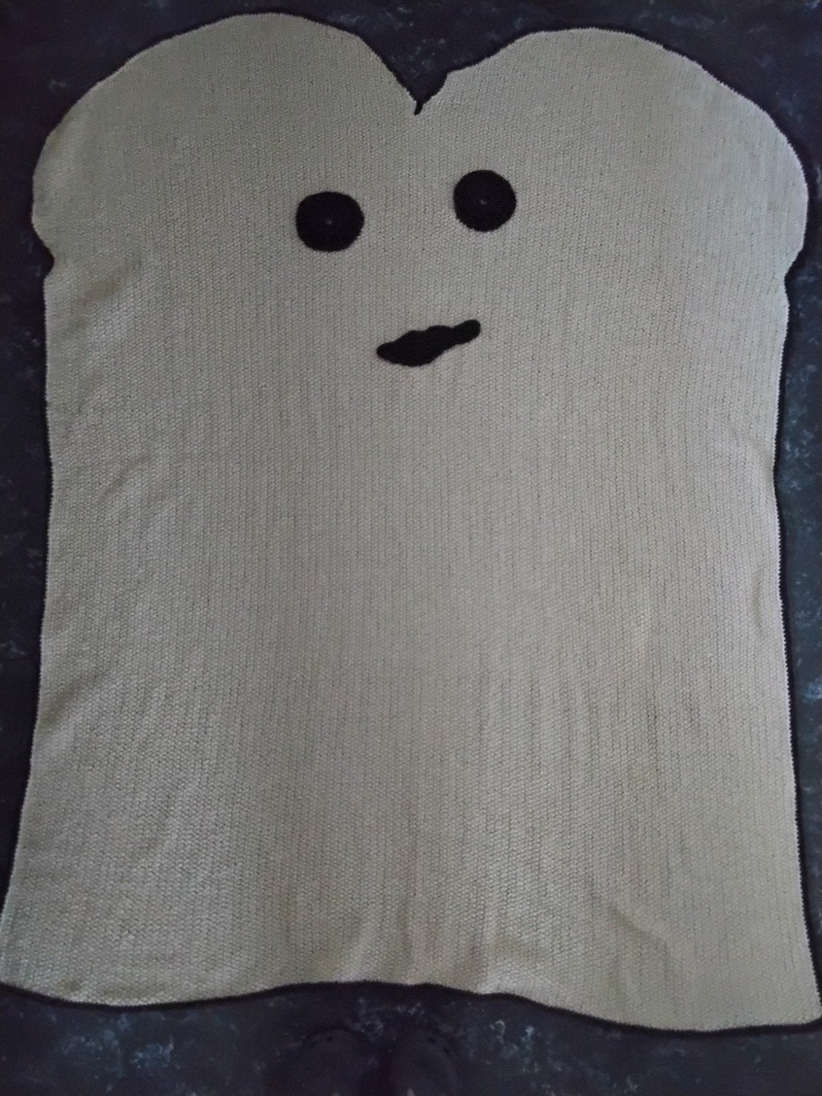 woondeken/plaid/sprei, handgebreid uit 1 stuk, Hobby en Vrije tijd, Ophalen of Verzenden, Nieuw, Breien of Haken