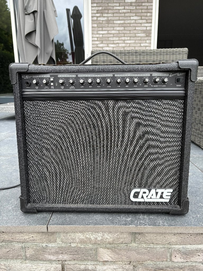 Crate GT-80 DSP gitaarversterker – Zeer nette staat, Ophalen, Gebruikt, Minder dan 50 watt
