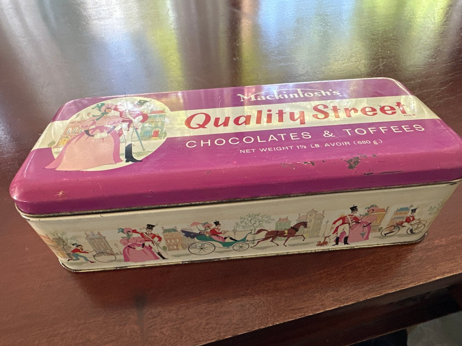 Vintage Mackintosh's Quality Street Blikken Doos, Ophalen of Verzenden