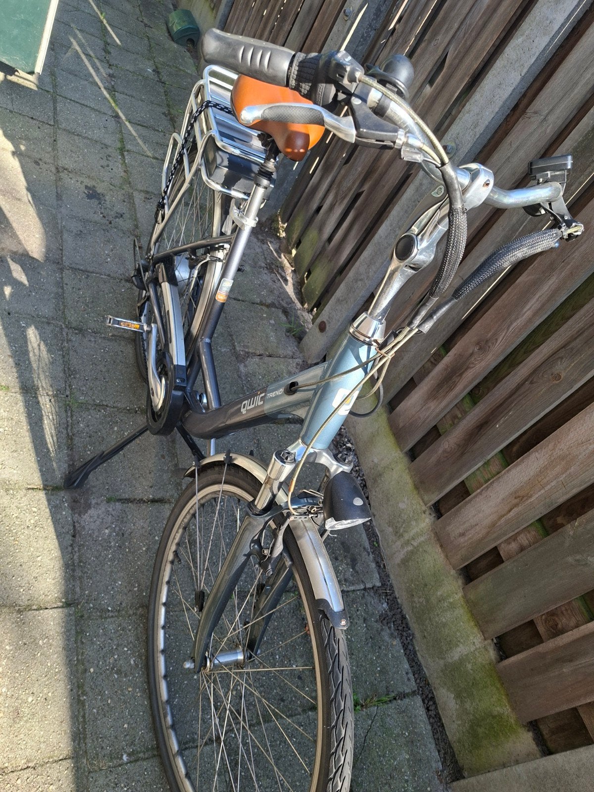 Qwic Trend elektrische fiets - Gebruikt. met slot. met opld, Ophalen, Qwic, Gebruikt, 51 tot 55 cm