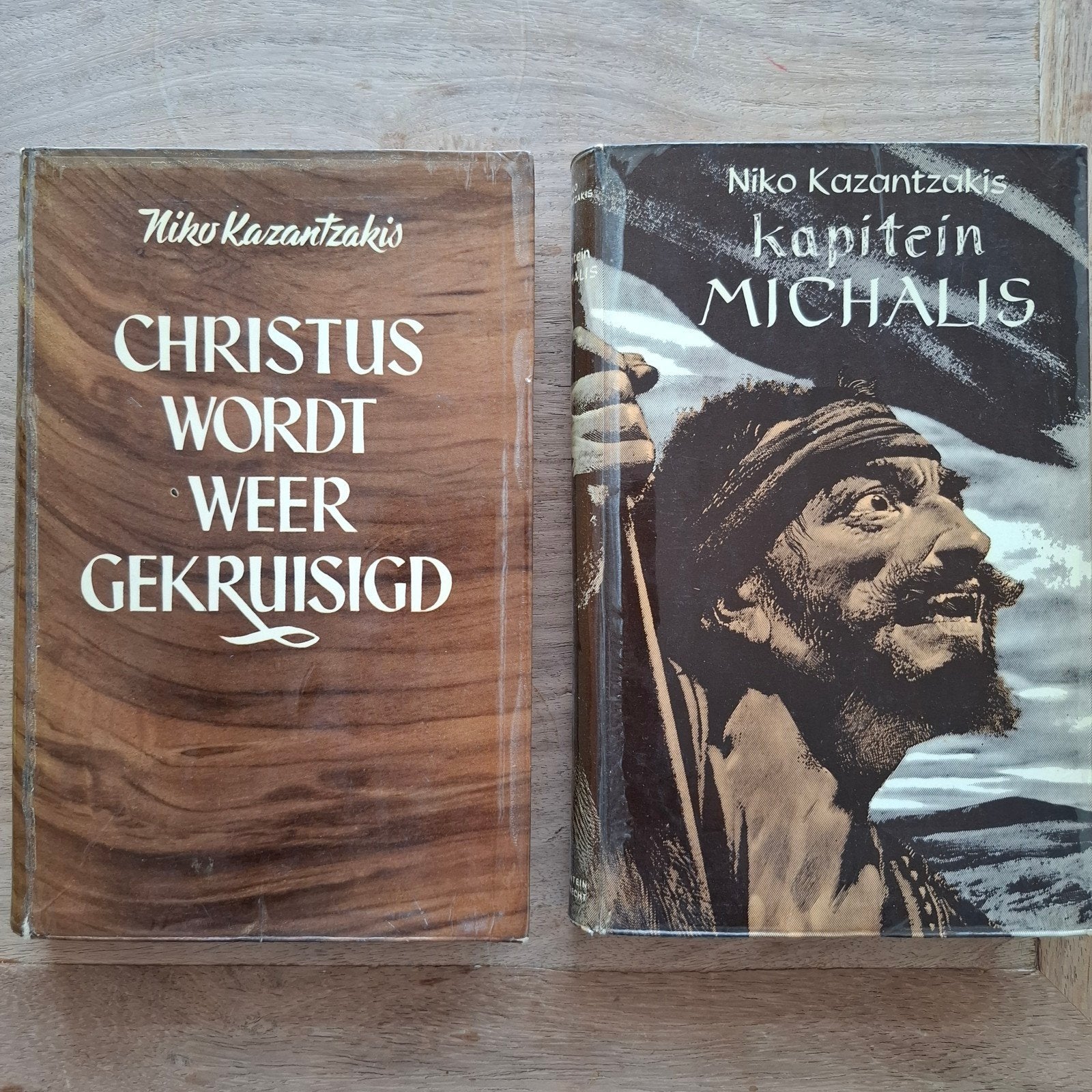 2 x Niko kazantzakis o.a.  christus wordt weer gekruisigd, Boeken, Ophalen of Verzenden, Gelezen
